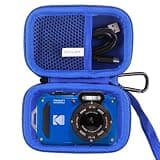 JINMEI Hard EVA Carrying Case Compatible with for Kodak PIXPRO WPZ2 Rugged Waterproof Digital Camera Case (blue)