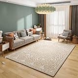 Electric Heated Mat Easy Clean, Faux-cashmere Surface Under Rug Space Heater, Detachable Heated Foot Warmers Under Desk, Adjustable Temperature & 12 Hour Timer(E,100 * 200CM)