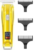 WTYBRMYO Mens Hair Clipper Professional Trimmer Cordless Barber Cutting Machine Digital Display Haircut for Men