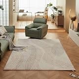 Detachable Graphene Electric Heating Carpet, Fast Warm Up, Heated Area Rugs Floor Heater, Portable Heating Yoga Mat for Yoga/Playroom/Indoor/Under Desk(B,100 * 200CM)