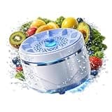 Fruit and Vegetable Cleaning Machine, Ultrasonic Washing Device, Cordless Portable Machine for Washing Fruits, Vegetables, Rice and Meat, Waterproof Kitchen Appliance