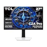 TCL 27” C2A Pro Series QD-Mini LED 4K UHD HDR Gaming Monitor (27C2A Pro, 2026 Model) Halo Control System, Dual Mode, LD2304 Precise Dimming Series, HDR2000 Brightness, 1ms, AMD FreeSync Premium