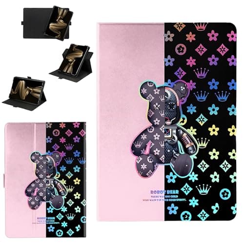 Case Compatible for Bigme B751 Pocketnote 2 7.0 Inch eReader Tablet Case Cover [360-Degree Rotating Support][Hardened Edge Protection Against Drops] JXX