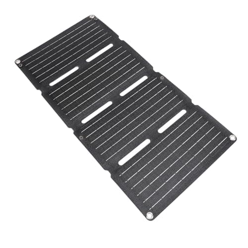 Phefop 80W Folding Solar Panel, Monocrystalline ETFE Portable Charger with Dual USB Type C Output for Camping and Hiking
