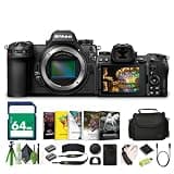 Nikon Z6 III FX-Format Mirrorless Camera + EN-EL15C Battery + Memory Card Wallet + 64GB UHS-II Memory Card + 3 Piece Filter Kit + 12 Inch Flex Tripod + Photo Editing Software + More