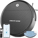 wrydao Robot Vacuum and mop Cleaner Zigzag