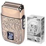 Ufree Close Shave Electric Foil Shavers for Men, 3-Speed Electric Razor, Bald Head Shavers, Face Shaving Beard Trimmer with LCD Display, Gifts for Men