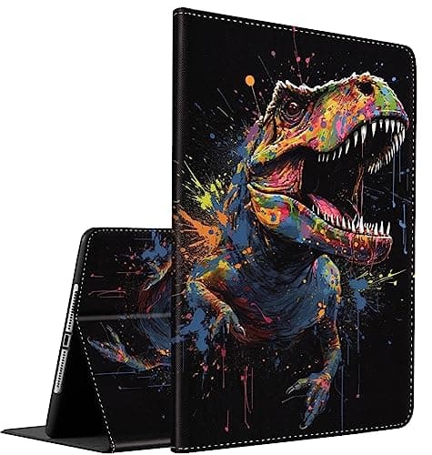 Case for Samsung Galaxy Tab A7 10.4 Case 2020, Multi-Angle Smart Stand Cover Auto Sleep/Wake for Samsung Galaxy Tab A7 10.4[SM-T500/T505/T507]，Watercolor Dinosaur