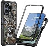 DIGTIALL for TCL K70 5G Phone Case,Hunting Camouflage Forest Deer