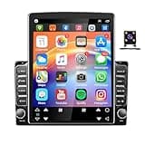 9.7" Vertical Screen Car Stereo Radio for Ford F250 F350 F450 Super Duty 2008-2016 with Wireless Carplay & Android Auto,Double Din Android 15 Car Audio Receiver GPS Bluetooth WiFi Backup Camera SWC
