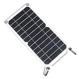 MIXIKE Portable 10W Solar Flexible Solar Panel Power Charging Panel USB for Battery Recharge