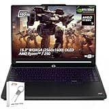 Lenovo Legion 5a Gaming Laptop, 15.3" OLED WQXGA(2560x1600) 165Hz, AMD Ryzen 7 250, NVIDIA GeForce RTX 5060, 64GB DDR5 RAM 4TB SSD, Backlit KB, Wi-Fi7, Win11, Eclipse Black, w/2TB USB Drive, W/GaLiMu
