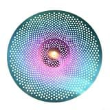 14 Inch Alloy Mute Cymbal Set, Low Volume Silent Practice Cymbals with 70% Noise Reduction, Realistic Feel Drummers in Apartments or Late, Colorful Finish