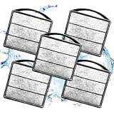TARARIUM Aquarium Turtle Tank Filter 5pcs Low Water Level Power Filter Replacement Sponge Clip for IX-90 Filter