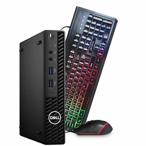 Dell OptiPlex 3090 Mini PC | Intel Core i5 10th Gen Hexa Core | 16GB RAM | 500GB SSD | Windows 11 Pro | WiFi + Bluetooth | (Renewed)