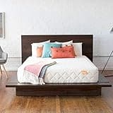 2 Organic Hybrid Mattress - Natural Latex - Medium Firm Mattress with Encased Coil Layers for Universal Comfort - Bed-in-a-Box - Queen