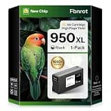 Fbnrot 950XL Black High-Yield Ink Cartridge Compatible 950XL Ink Replacement for HP OfficeJet 8600; OfficeJet Pro 251dw 276dw 8100 8610 8615 8620 8625 8630 Printer(1 Pack).
