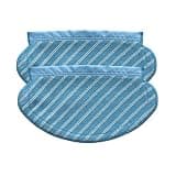 Compatible for Ecovacs，Compatible for Deebot，Compatible for OZMO，920 950 T8 T9，Cleaning Rag Cloth Mop Replacement Parts Robot Vacuum Cleaner(2pc)