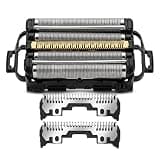 Teemuday Enhanced Spare Blade (Inner + Outer Set) Face Men's Shaver Repl. Compatible with Panasonic ES9040