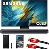 Samsung 83 inch OLED 4K S95F Vision AI Smart TV (2025) QN83S95FAEXZA Bundle with HW-Q600F 3.1.2ch Soundbar and Subwoofer, 2X HDMI Cable and Deco Gear Home Theater Beginner's Guide