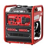 AMERISUN 4500W Open Frame Inverter Generator with CO Alert, 3800 Running Watts, Parallel Ready Portable Gas Generator, RV Ready, 223cc Engine, Eco Mode, Home Camping