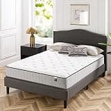 Zinus 10 Inch Comfort Support Cooling Gel Hybrid Mattress, Full, Tight Top Innerspring Mattress, Motion Isolating Pocket Springs, Mattress in A Box