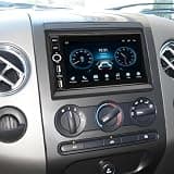 7" Touchscreen Car Radio for Ford F150 2004-2008 with Wireless CarPlay Android Auto with Bluetooth,GPS Navigation, FM/Audio Backup Camera 4+64G