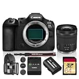 Canon EOS R6 Mark III Mirrorless Camera with Stop Motion Animation Firmware + Canon RF 24-105mm f/4-7.1 is STM Lens for Everyday Use & Vacations,7K RAW Video, 32.5MP Sensor + 64GB Card + Backpack