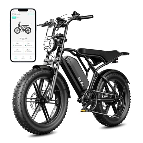 TST Electric Bike for Adults, 1500W Peak Motor 60 Miles Fat Tire E Bike 48V 15Ah Removable Battery 20" Electric Bike with Full Suspension UL 2849 Certification Black