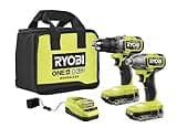 ONEAND HP 18V BRUSHLESS Cordless 2-Tool Combo KIT W/2 2.0 AH Batteries, Charger,