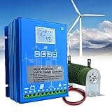 15000W Wind Solar Hybrid Charge Controller - 24V/48V Auto, MPPT Boost Charge Regulator with LCD Display and Dump Load ,24V/48V