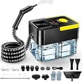 HUITINE Steam Cleaner for Home, 1.9Qt Pressurized Portable Handheld Steamer