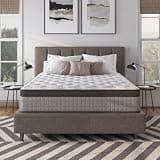 BHXWRY 10 Inch Queen Mattress in a Box,Cooling Gel Foam & Diamond Innerspring Hybrid Bed Mattress, Pressure-Relieving Comfort, Motion Isolation, lCertiPUR-US and Oeko TEX Certified