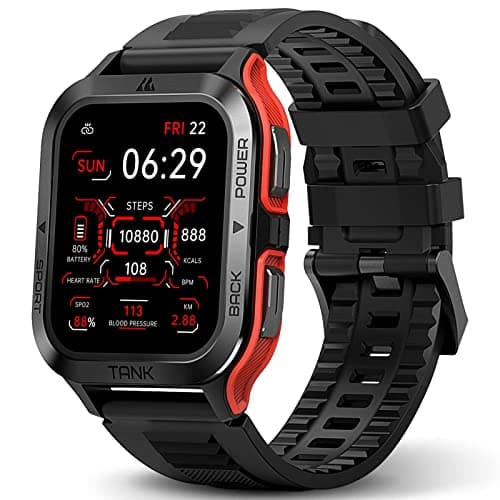 KOSPET Tank M2 Smart Watch for Men (Cosmic Black)