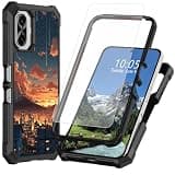 DIGTIALL for TCL K70 5G Phone Case,City Sunset