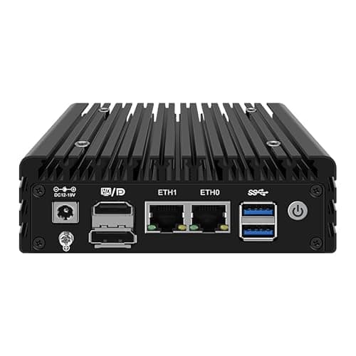 Firewall Appliance Mini PC,Core I3 N305with 2xInteli226 ,DDR5 MAX 48G, WiFi6 ,2USB3.2(10Gbps),SFF-8654(8i) Support 6SATA+2M.2, 6M.2 adapter board,Router for Home/Business Desktop Computer,8G/128G