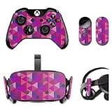 MightySkins Skin Compatible with Oculus Rift CV1 wrap Cover Sticker Skins Pink Kaleidoscope