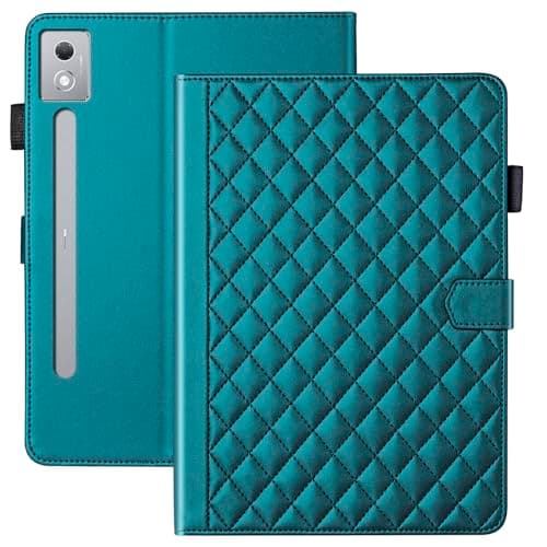 Vaitasy Case for Lenovo Idea Tab Pro 12.7 Inch 2025 Business PU Leather Tablet Cover for Idea Tab Pro 12.7 Inch 2025 with Wallet Stand Function Green