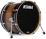 Tama Starclassic Performer Bass Drum - 16 inches x 22 inches, Burnt Sienna Burst