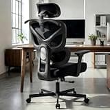 AreShark Ergonomic Office Chair - High Back Breathable Mesh Desk Chair with Lumbar Support & Adjustable Headrest - Rolling Swivel Reclining Comfy Computer Gaming Chair with 2D Armrests for Home Office