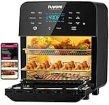 Nuwave Brio 15.5Qt Air Fryer Rotisserie Oven, 50°-425°F Temp Controls