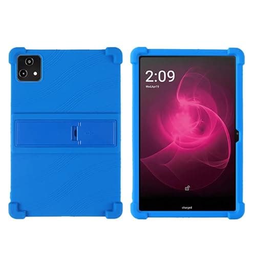 QYiiD Case for T-Mobile Revvl Tab 5G 10.36 inch 2023 Released, Light Weight Silicone Kids Friendly Rubber Soft Shock Proof Protective Cover Case for T-Mobile REVVL Tab 5G (2023) 10.36 Inch, Blue