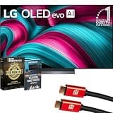 LG 65 Inch C5 Series OLED evo 4K UHD Smart webOS TV (2025) OLED65C5PUA Bundle with 4 YR CPS Enhanced Protection Pack, 2X 6FT HDMI Cable and Deco Gear Home Theater Beginner's Guide