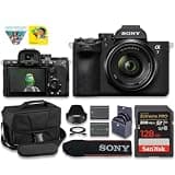 Sony a7 V Mirrorless Camera with FE 28-70mm f/3.5-5.6 OSS II Lens | Full-Frame E-Mount Sensor, Advanced Autofocus, & 4K Video Recording | + Spare Extra Battery + 128GB Card + Camera Case