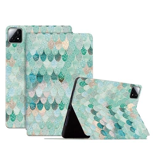 Compatible with/Replacement for Xiaomi Pad 6S Pro 12.4 Inch PU Leather Flip Stand Magnetic Wallet Cute Painting Case LSCGPB (3)