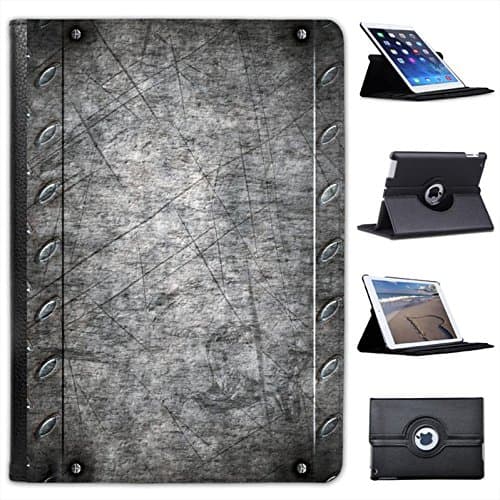 Metal Moments for Apple iPad AIR 2013 Version Faux Leather Folio Presenter Case Cover Bag with Stand Capability