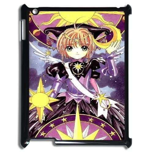Cardcaptor Sakura Design Unique Customized Hard Case Cover for iPad 2,3,4, Cardcaptor Sakura iPad 2,3,4 Cover Case