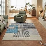 Detachable Graphene Electric Heating Carpet, Fast Warm Up, Heated Area Rugs Floor Heater, Portable Heating Yoga Mat for Yoga/Playroom/Indoor/Under Desk(A,160 * 240CM)