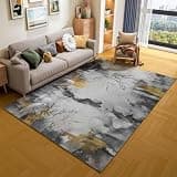 Portable Heating Yoga Mat Carpet, Detachable Heated Floor Carpet, Electric Warming Carpet with Timer & Multiple Heat Settings for Home Office Study Playroom(E,200 * 300CM)