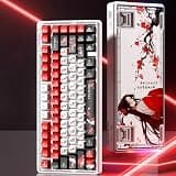 Lkfyyds LINGBAO K75 82 Keys Triple-Mode Wireless Mechanical Keyboard